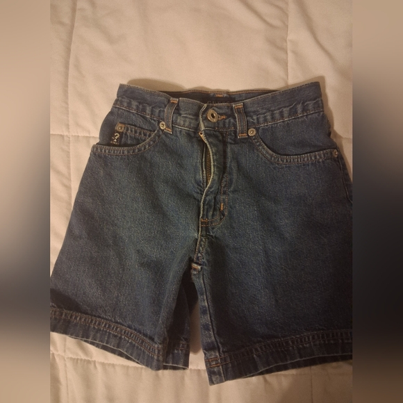 Guess Girls Blue Denim Shorts - Picture 1 of 4